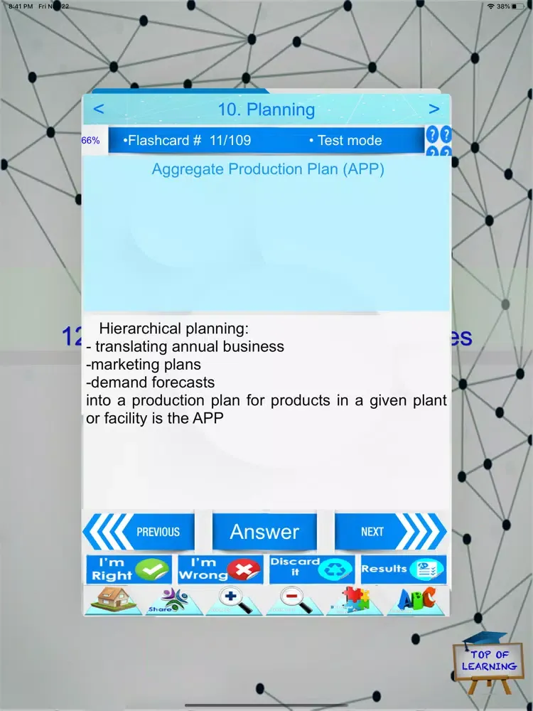 Zrzuty ekranu Supply Management Exam Rev P2 iPad 