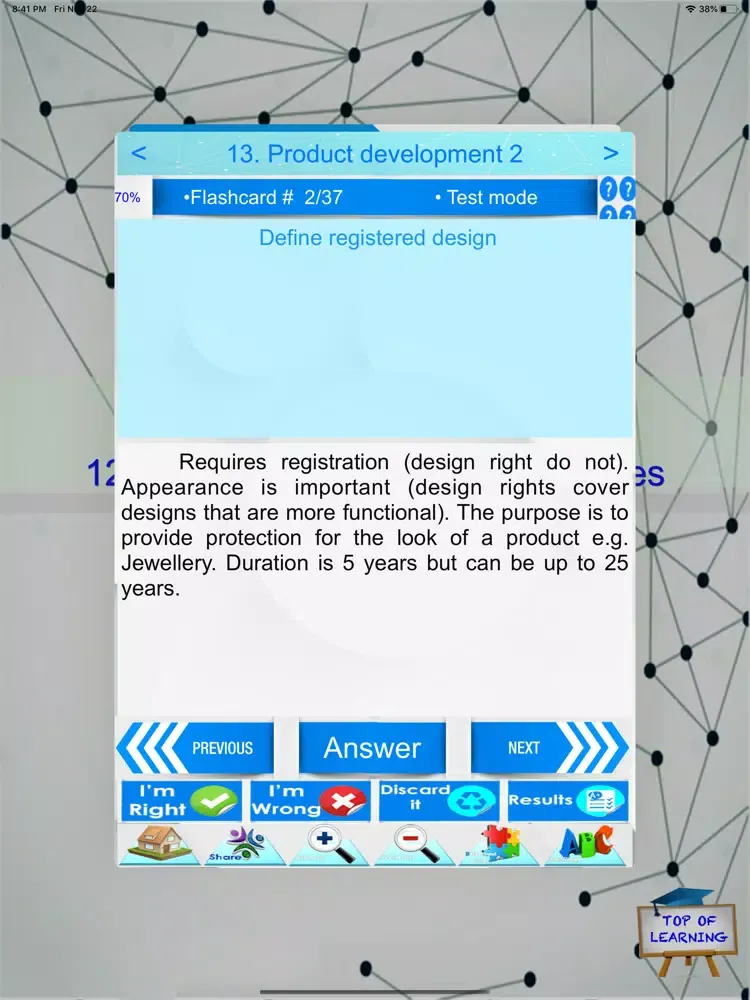 Zrzuty ekranu Supply Management Exam Rev P2 iPad 