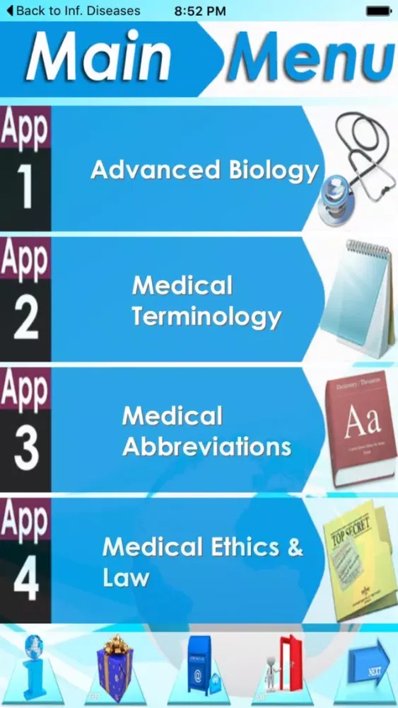 Ảnh chụp màn hình của Advanced Biology +2000 Quizzes