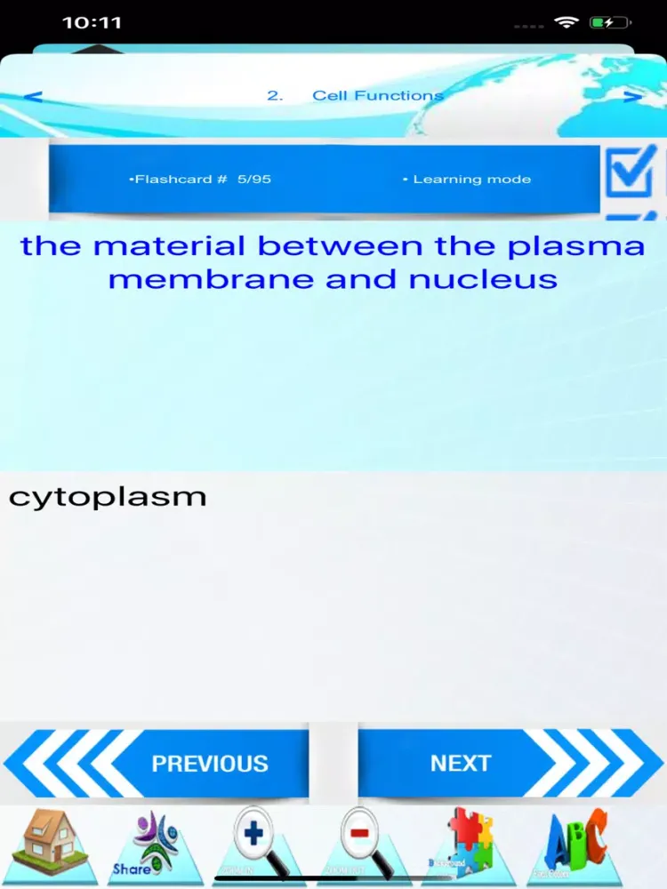 Screenshot di Cell Biology: 2300 Study Notes iPad 