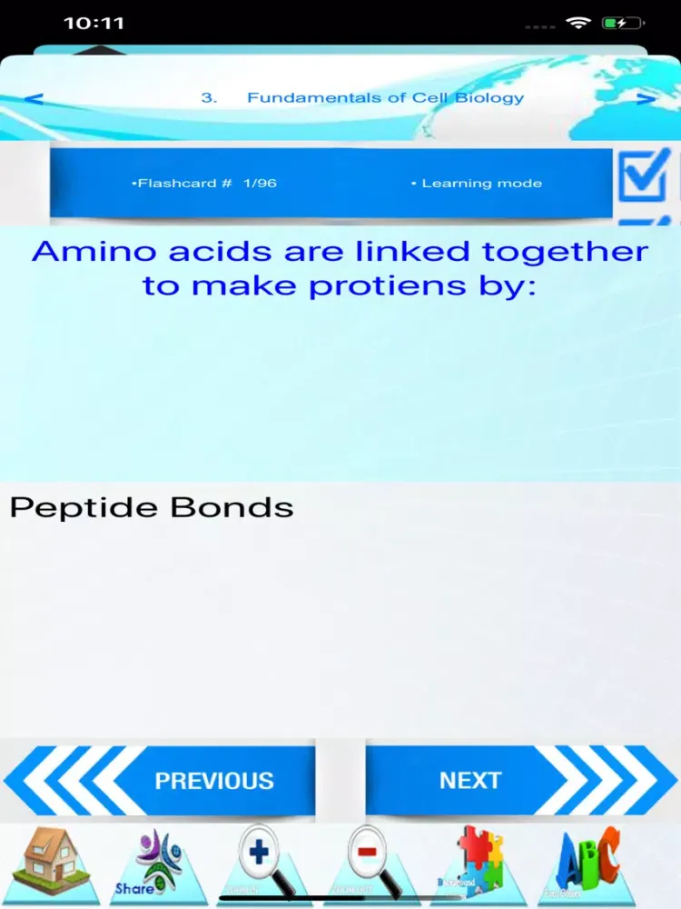 Screenshot di Cell Biology: 2300 Study Notes iPad 