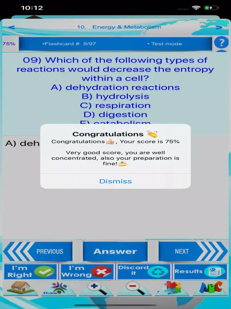 Screenshot di Cell Biology: 2300 Study Notes iPad 