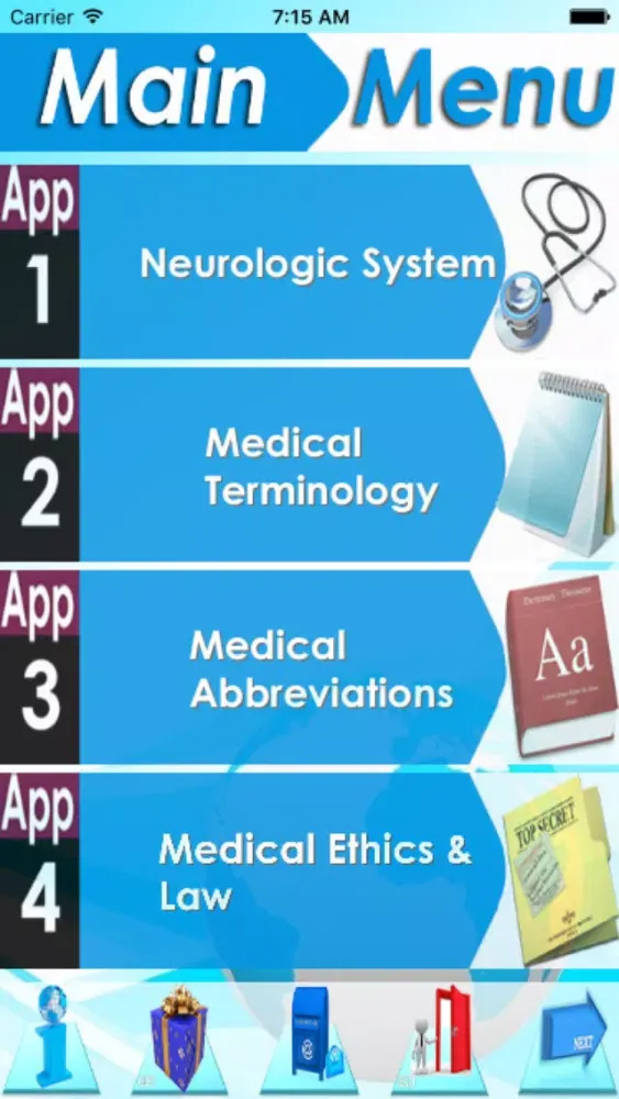 ภาพหน้าจอของ NCLEX Neurology 2600 note&Quiz