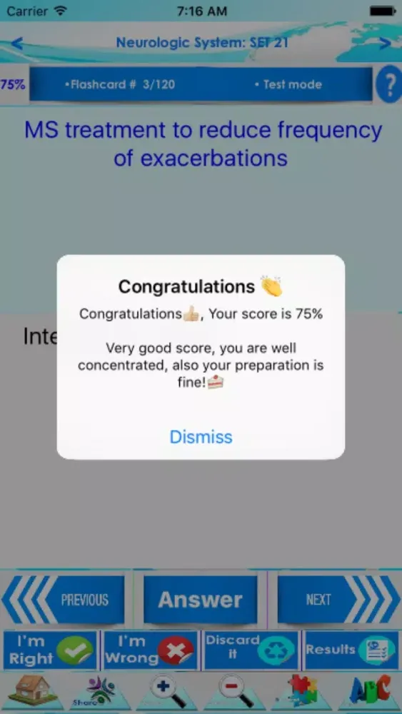 ภาพหน้าจอของ NCLEX Neurology 2600 note&Quiz