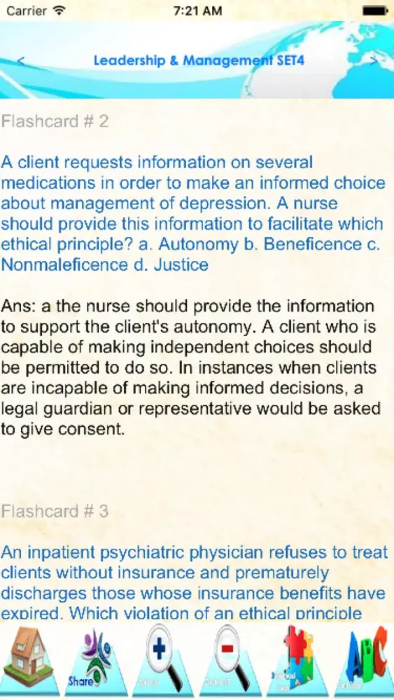 NCLEX Leadership & Management1 سکرین شاٹس