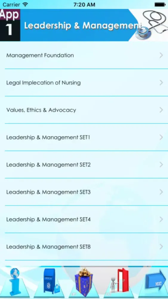 NCLEX Leadership & Management1 سکرین شاٹس