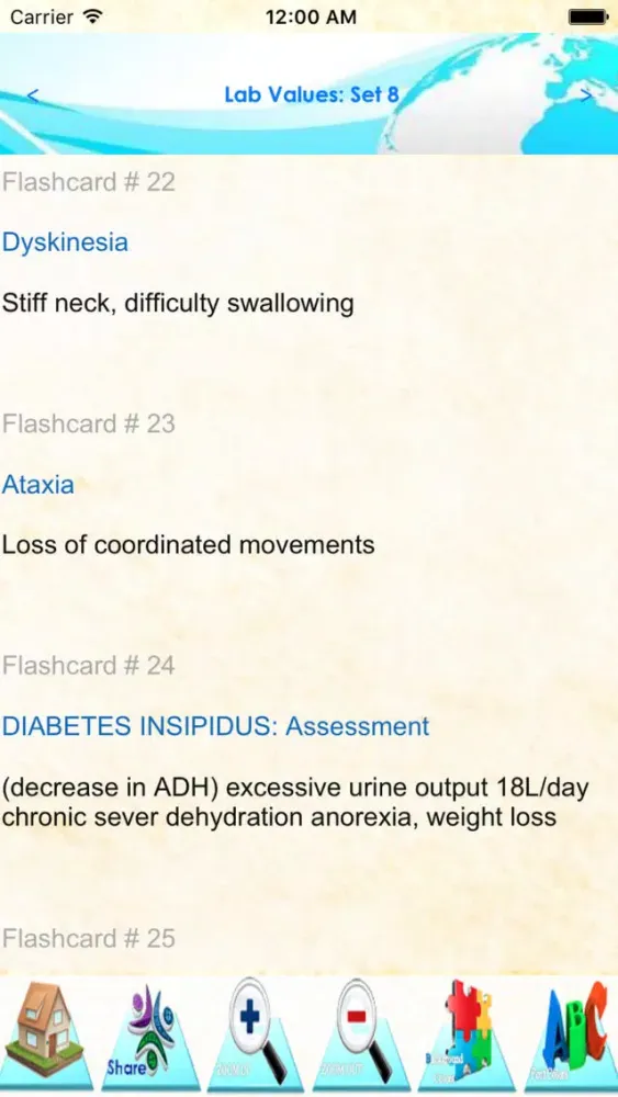 Lab values pharmaco for NCLEX Ekran Görüntüleri