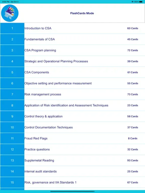 Control Self Assessment CSA iPad 應用截圖