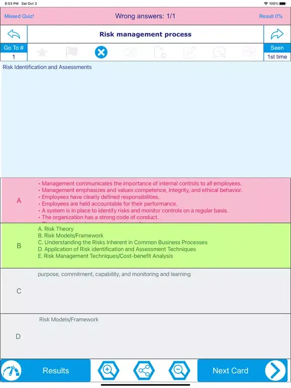 Control Self Assessment CSA iPad 應用截圖