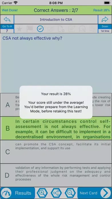 Control Self Assessment CSA應用截圖
