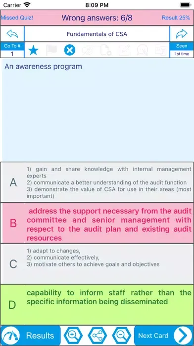 Control Self Assessment CSA應用截圖