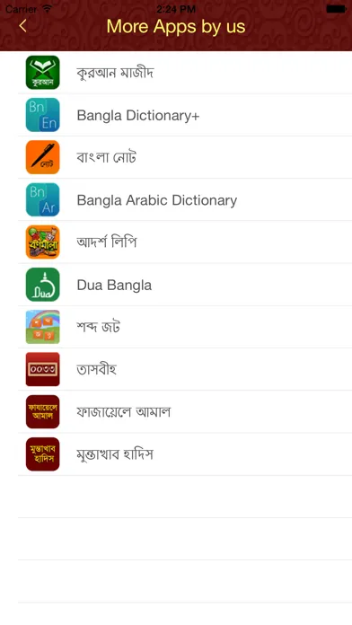 Hayatus Sahaba Bangla应用截图