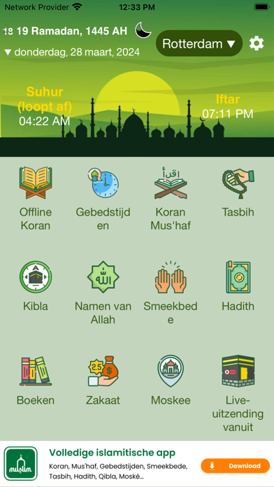 ภาพหน้าจอของ Koran in het Nederlands