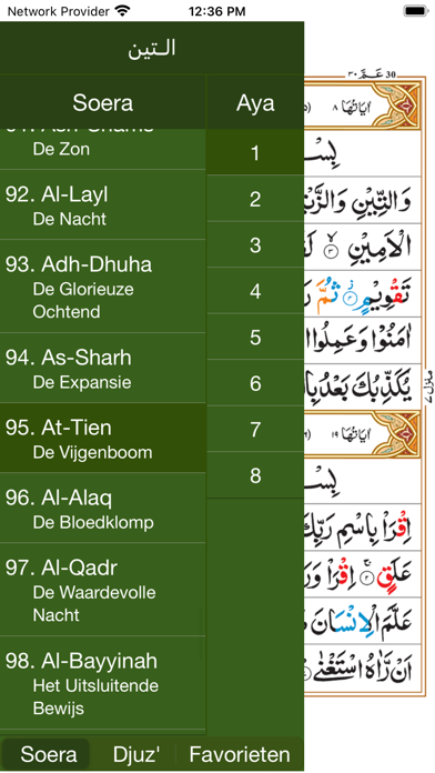 ภาพหน้าจอของ Koran in het Nederlands