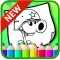 Art Cartoon Zombie Plant vs Painting Book
