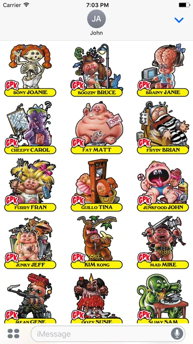Garbage Pail Kids GPK Vol 2應用截圖