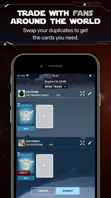 Star Wars Card Trader by Topps Screenshots