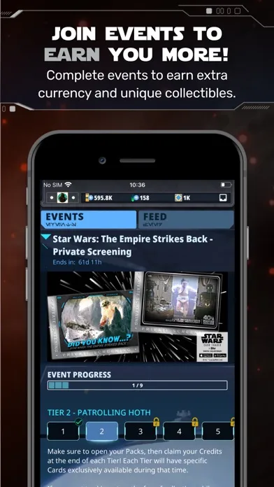 Star Wars Card Trader by Topps Screenshots