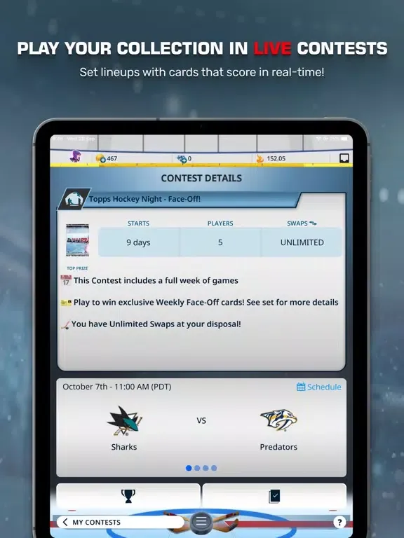 Topps® NHL SKATE™ Card Trader iPad 應用截圖