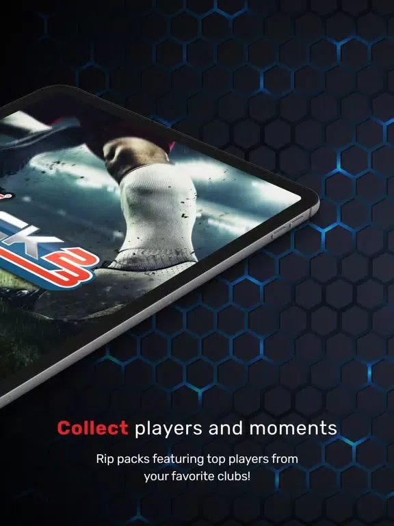 ภาพหน้าจอของ TOPPS® KICK® Card Trader iPad 