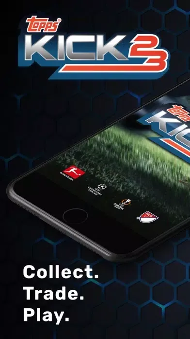ภาพหน้าจอของ TOPPS® KICK® Card Trader