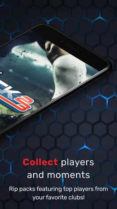ภาพหน้าจอของ TOPPS® KICK® Card Trader