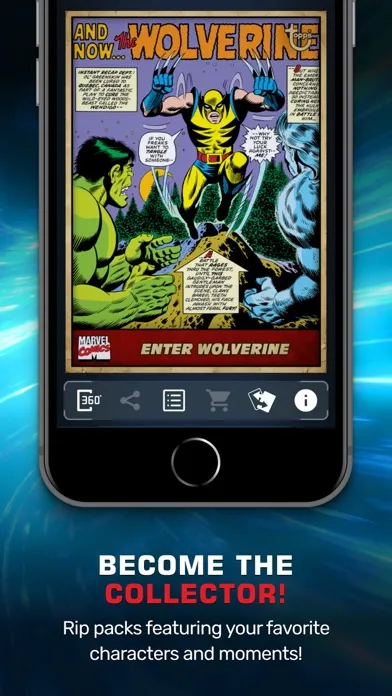 Marvel Collect! by Topps سکرین شاٹس