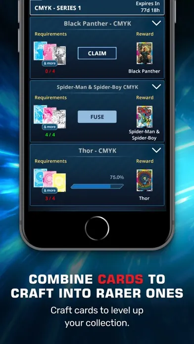Marvel Collect! by Topps سکرین شاٹس