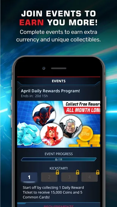 Marvel Collect! by Topps سکرین شاٹس