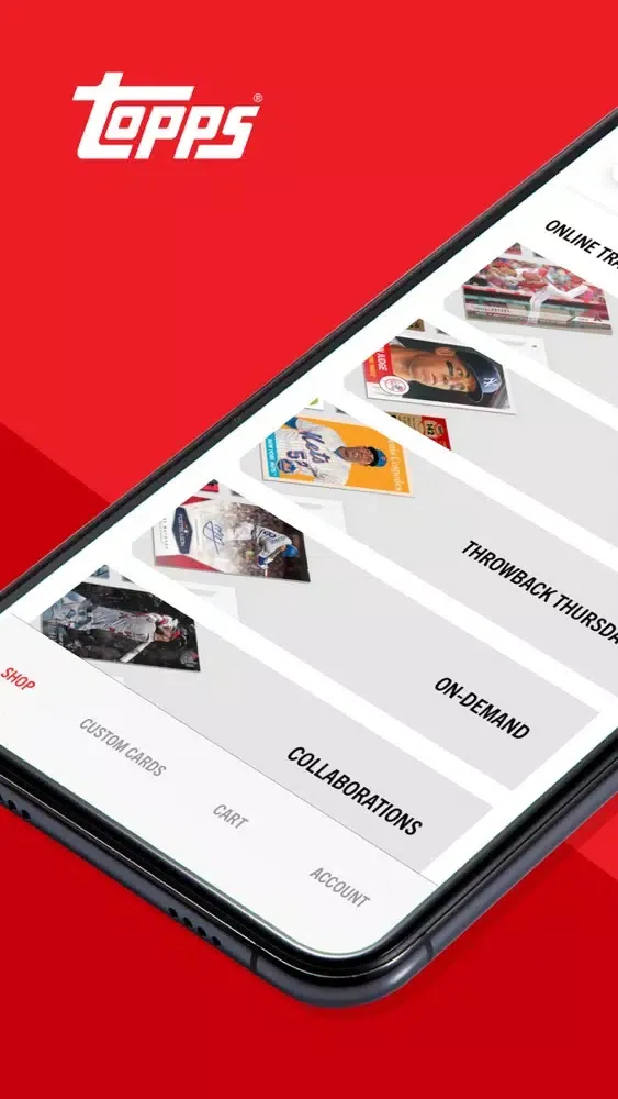 Topps Shop Screenshots
