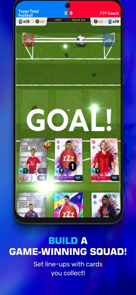 Zrzuty ekranu Topps Total Football®