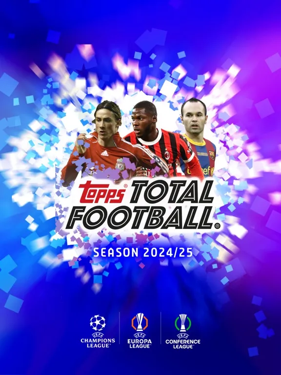 Capturas de tela do Topps Total Football® iPad 