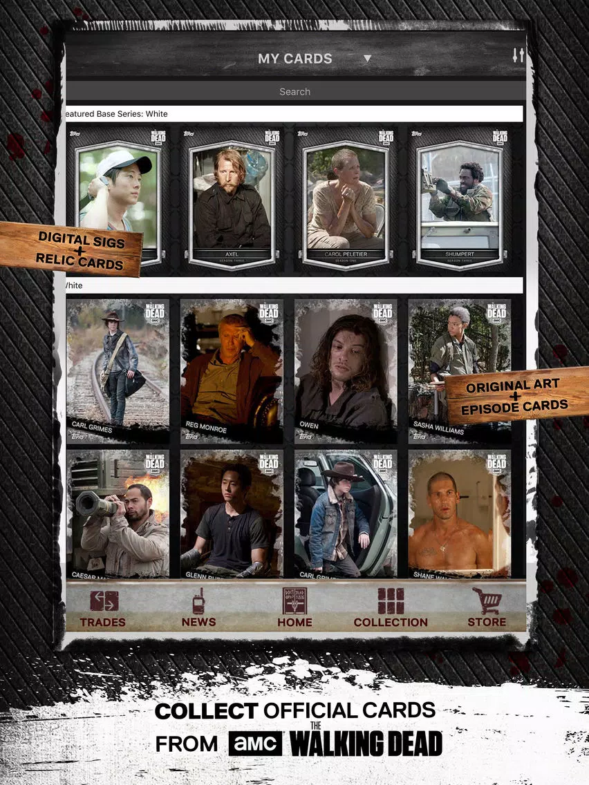 TWD Universe Collect by Topps® iPad  Ekran Görüntüleri