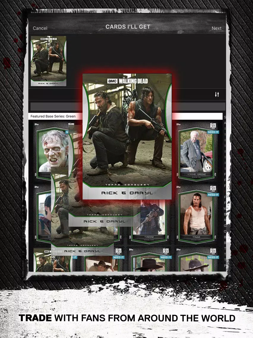 TWD Universe Collect by Topps® iPad  Ekran Görüntüleri