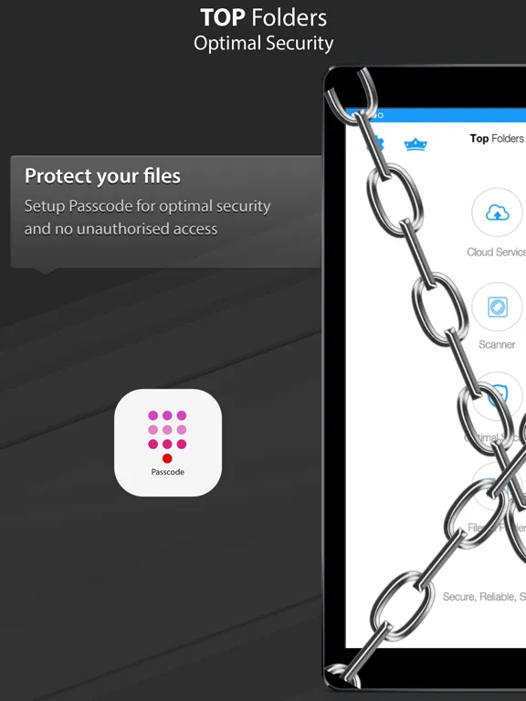 TOP Folders - Scan & Sync Docs iPad 應用截圖