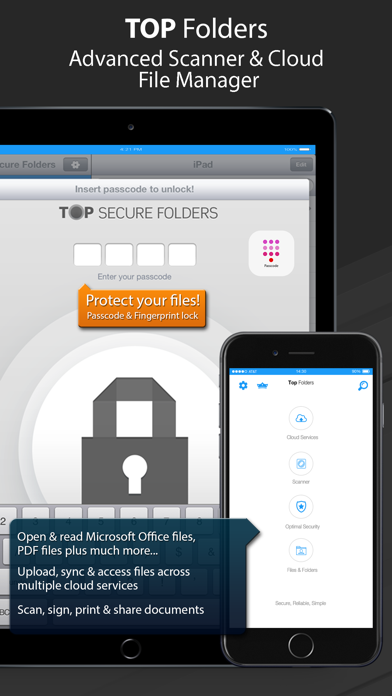Captures d'écran de TOP Folders - Scan & Sync Docs