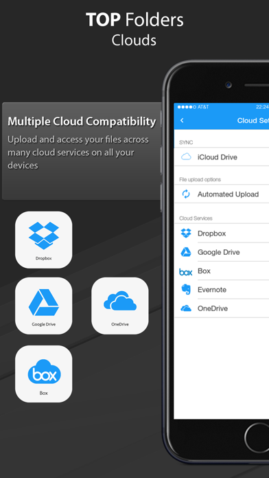Captures d'écran de TOP Folders - Scan & Sync Docs