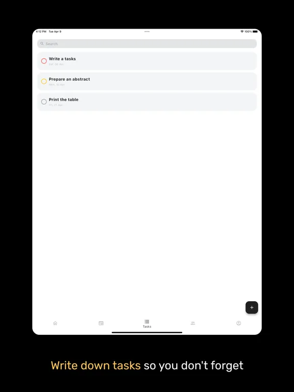 Studuck - Class schedule iPad  Screenshots
