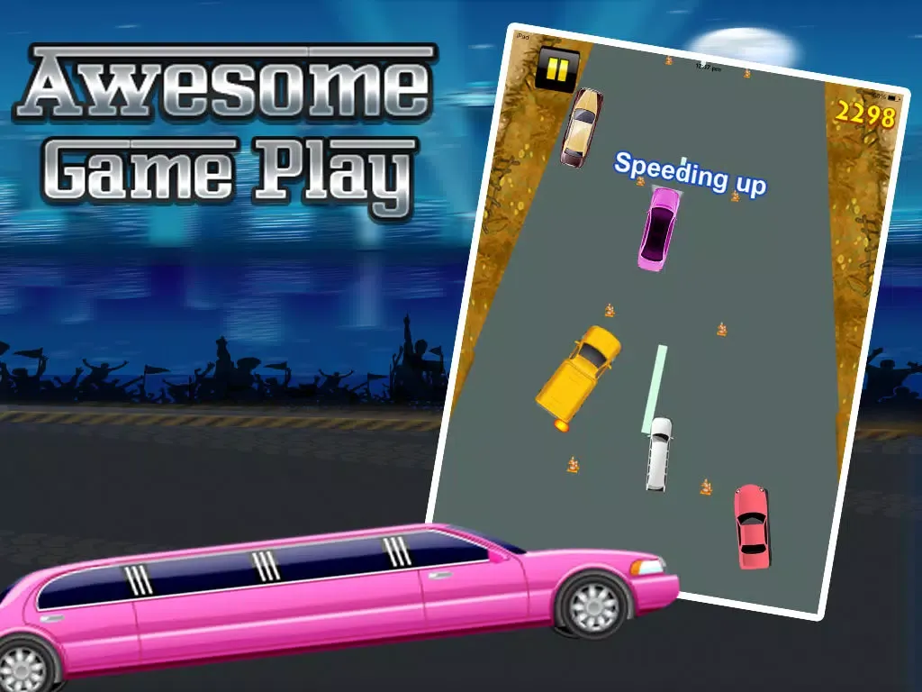 Zrzuty ekranu A Fancy Limo Race Pro iPad 