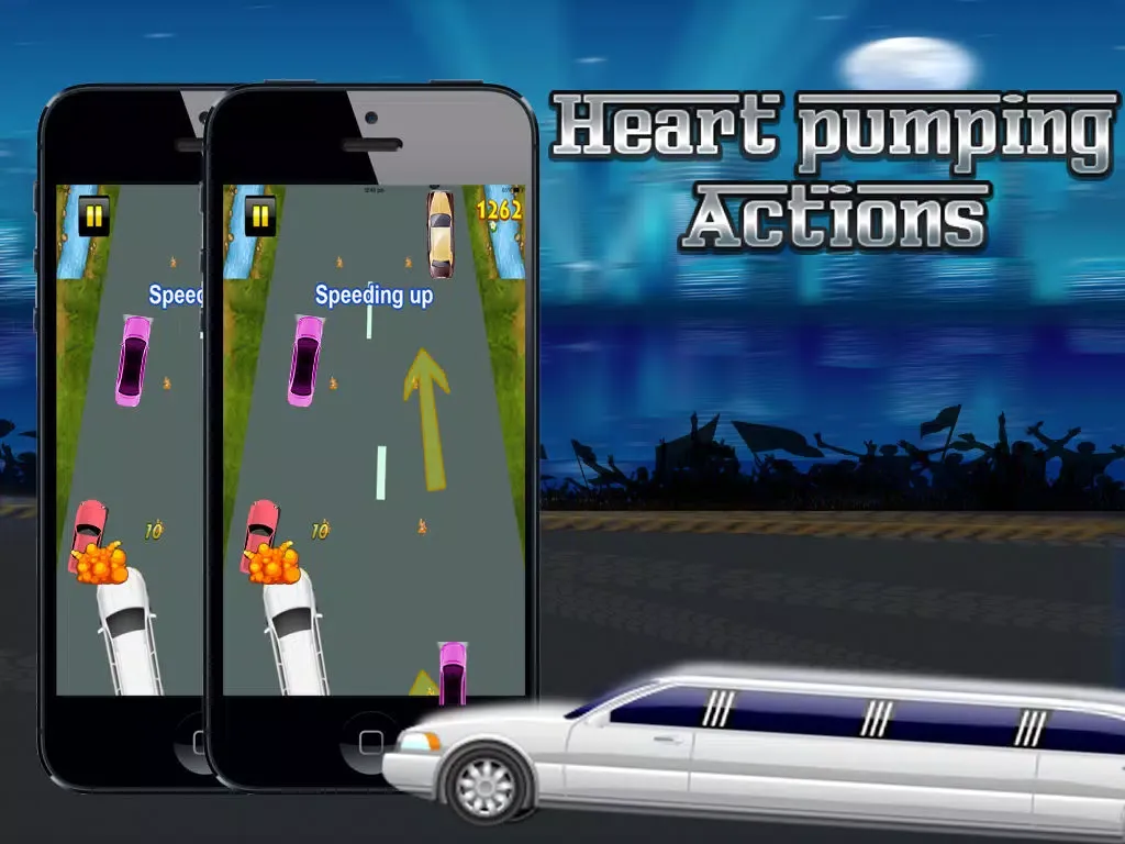 Zrzuty ekranu A Fancy Limo Race Pro iPad 