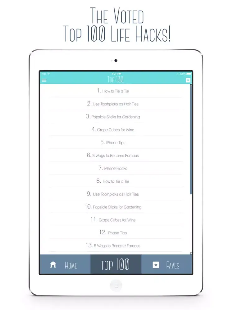 Hack My Life - Life Hack Wiki iPad  Ekran Görüntüleri