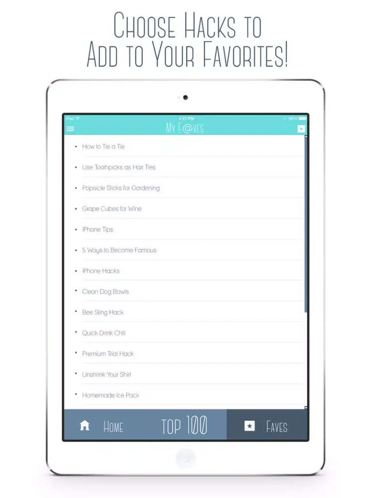 Hack My Life - Life Hack Wiki iPad  Ekran Görüntüleri