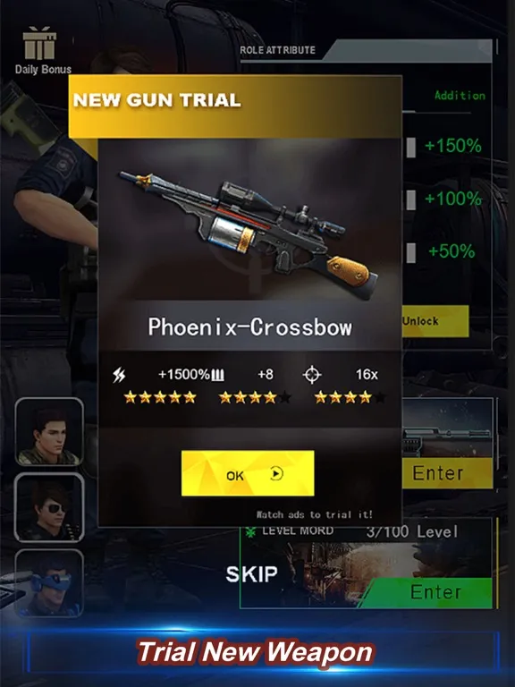 ภาพหน้าจอของ Critical Forces Ops:Modern FPS iPad 