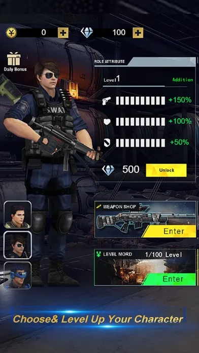 ภาพหน้าจอของ Critical Forces Ops:Modern FPS