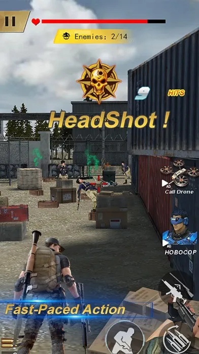 ภาพหน้าจอของ Critical Forces Ops:Modern FPS