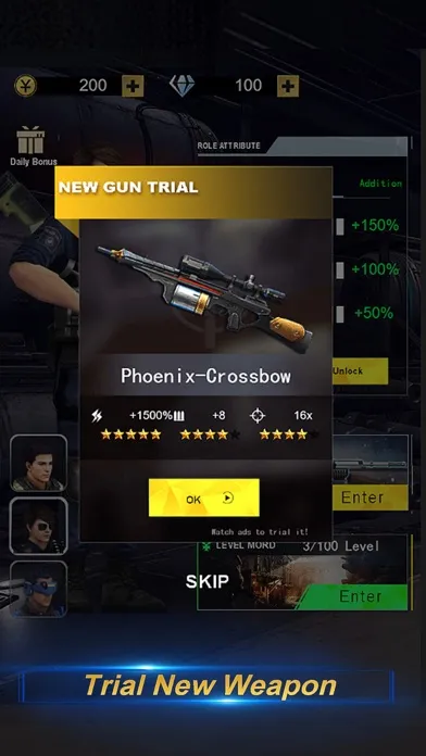 ภาพหน้าจอของ Critical Forces Ops:Modern FPS