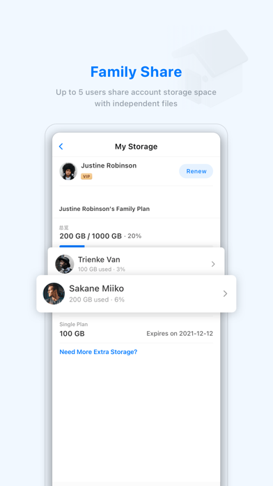 Screenshot di FebBox:No Ads,1TB base storage