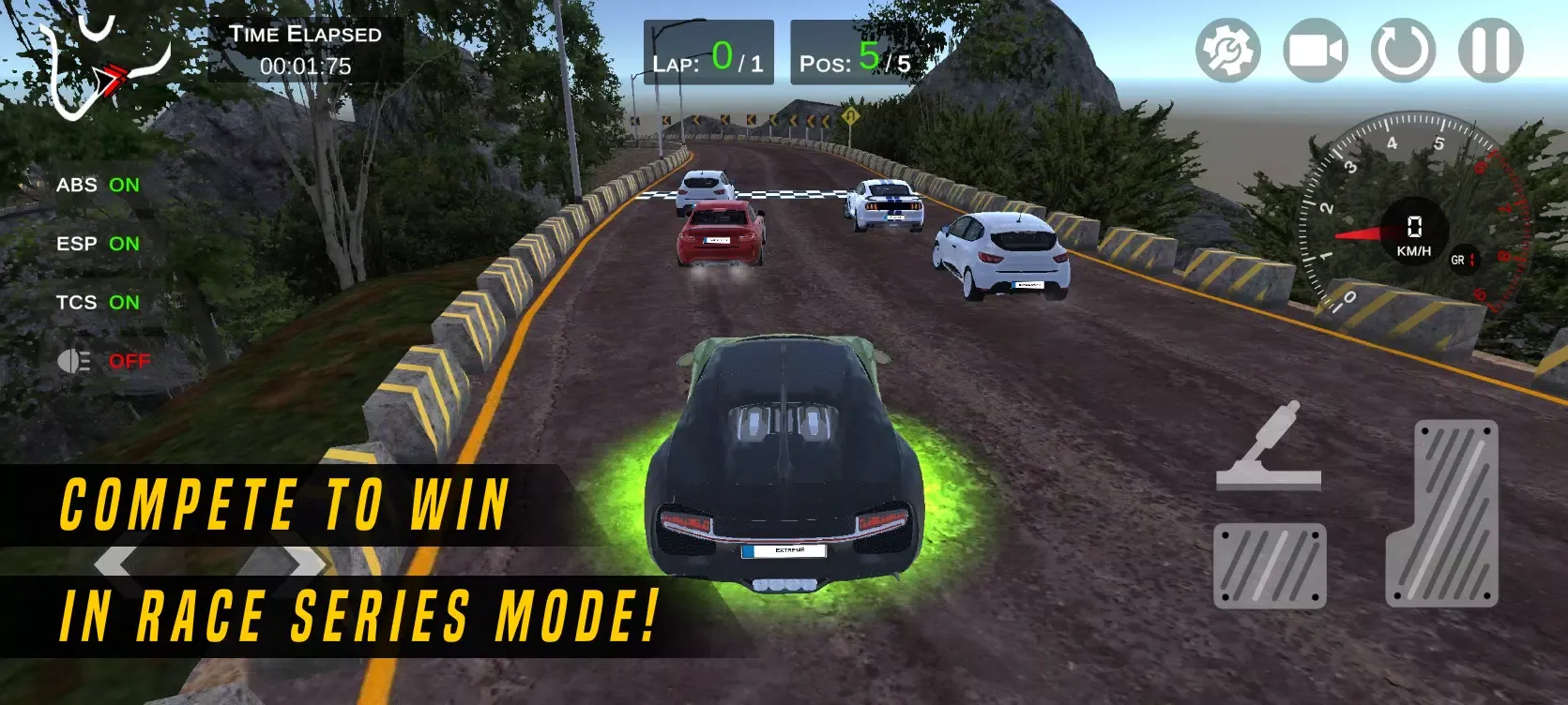 Captures d'écran de Car Driving Racing Simulator