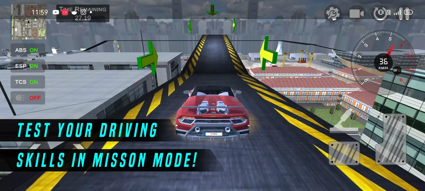 Captures d'écran de Car Driving Racing Simulator