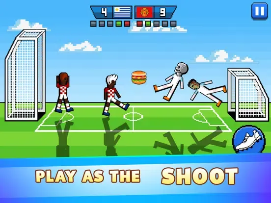 Duel Soccer Battle Supreme iPad  سکرین شاٹس